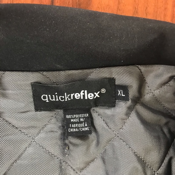 Men’s XL Quick Reflex Black Fall Jacket - Picture 4 of 5